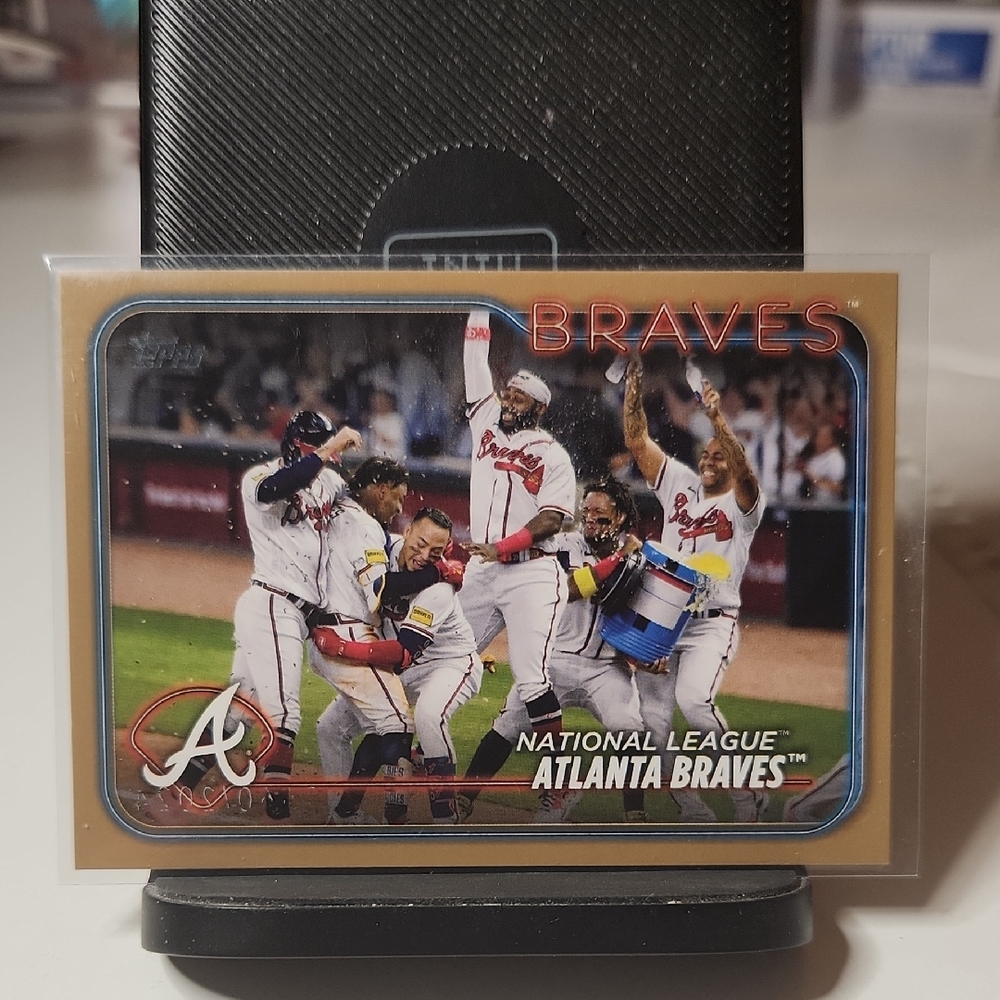 2024 Topps Series 1 Atlanta Braves Team Card #154 (1947/2024)